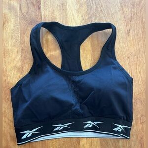 Reebok Black Sports Bra